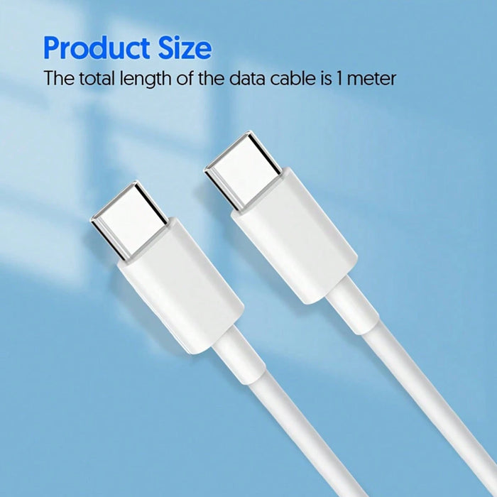 SHEIN Juego de carga rápida de 20W: Cargador de pared USB C + Cable USB C