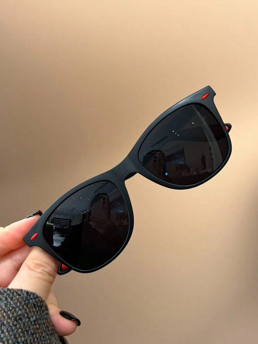 1 pieza Gafas de moda retro clásicas con remaches