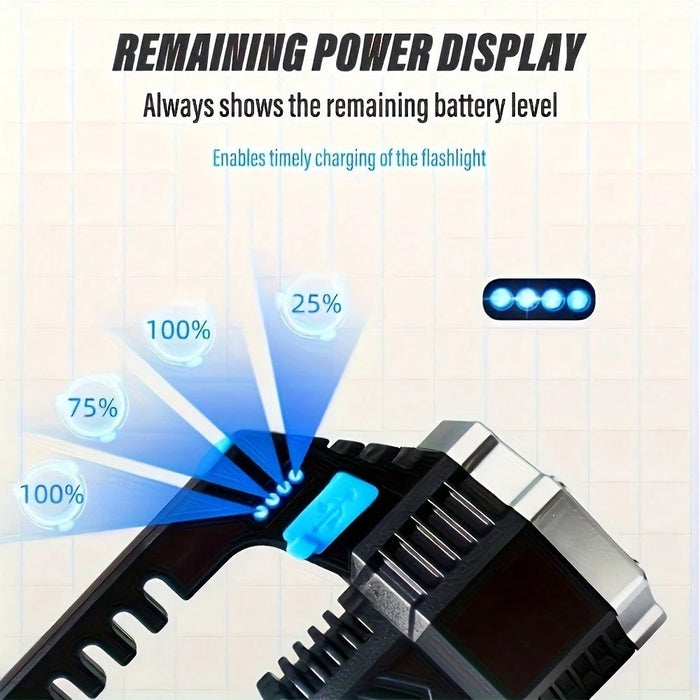 1  Pieza de Linterna LED portátil recargable USB