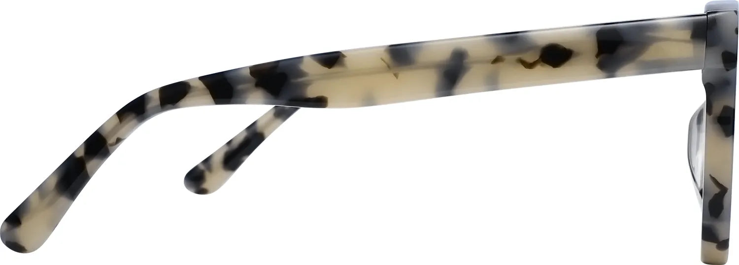 Estas gafas redondas de acetato con montura de carey