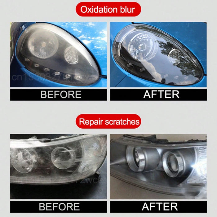 JB-XPCS Restauración y reparación de faros de coche, solución pulidora de lentes
