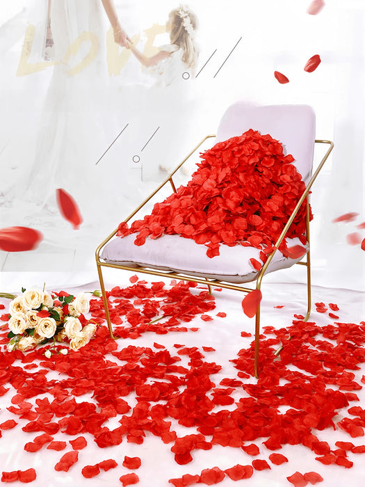 SHEIN 1000 pétalos de rosa artificiales, material de tela no tejida