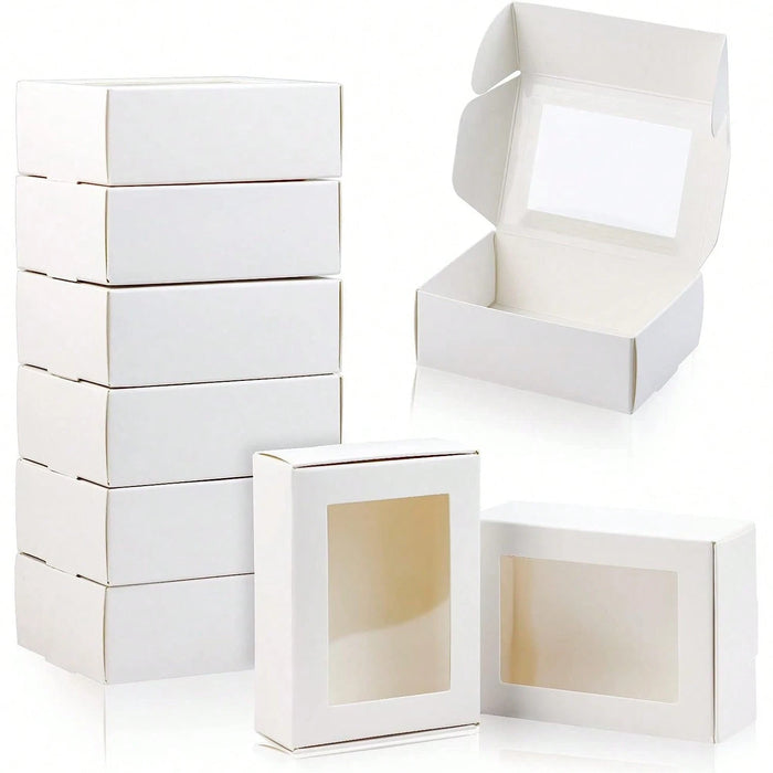 Shein 50 piezas Cajas de regalo con ventana