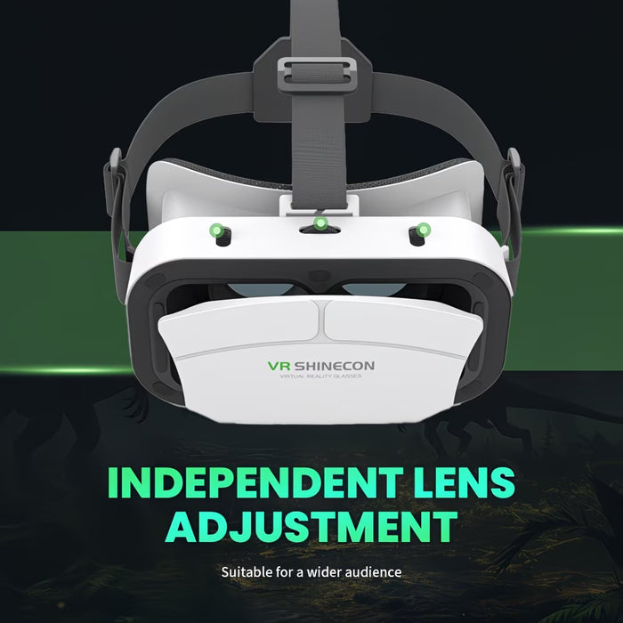 Gafas de Cine VR, Pantalla 3D 4K de 120Hz, Vista Inmersiva de 110°
