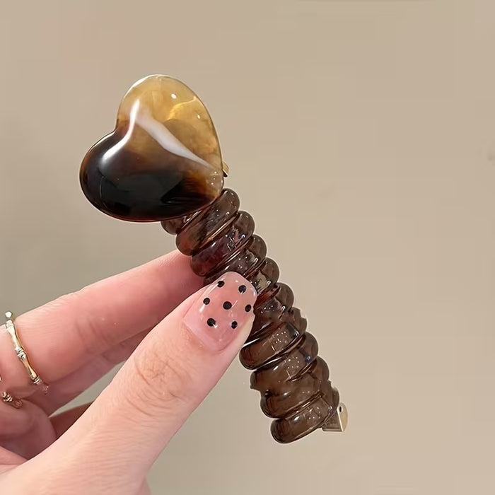 Cuerda para el Cabello Trenzada Minimalista con Burbuja para Mujeres