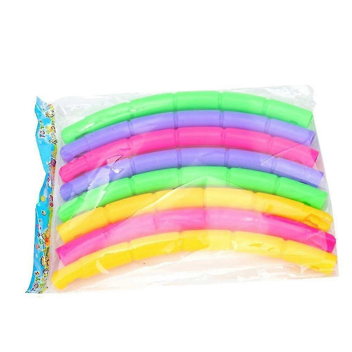Aros de hula-hula de plástico desmontables, equipo de ejercicio