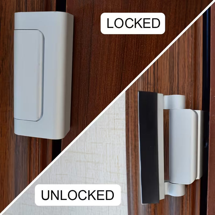 1pc Cerradura de Seguridad para Puerta, Cerradura Antirrobo, Gancho de Puerta Fácil
