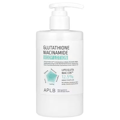 APLB Loción corporal con glutatión y niacinamida 300 ml