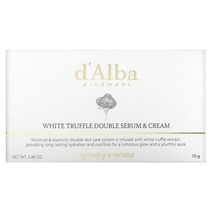 d'Alba Sérum y crema doble de trufa blanca 70 g