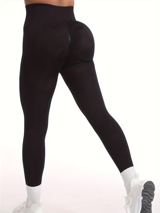 Leggings deportivas de yoga de cintura alta y levantamiento de trasero