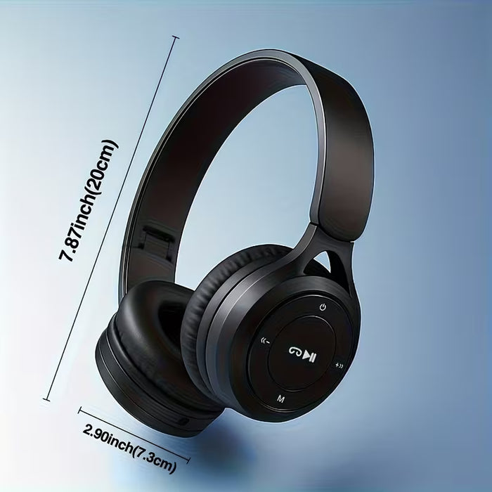 Auriculares inalámbricos Over-Ear con múltiples modos, ajuste cómodo y micrófono incorporado