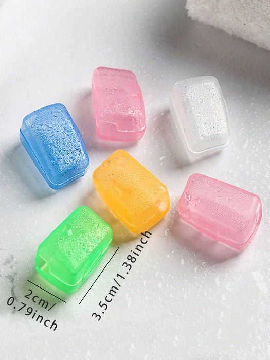 5 unidades de soportes para cepillos de dientes modernos y duraderos