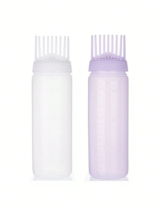 2 piezas Juego de botellas de spray, de champú de 180ml, para el cabello