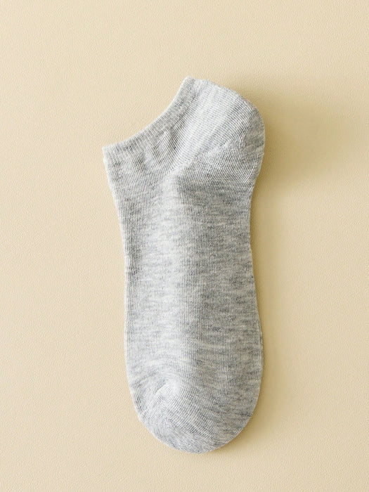 SHEIN 15 Calcetines unisex multicolor, versátiles y a la moda