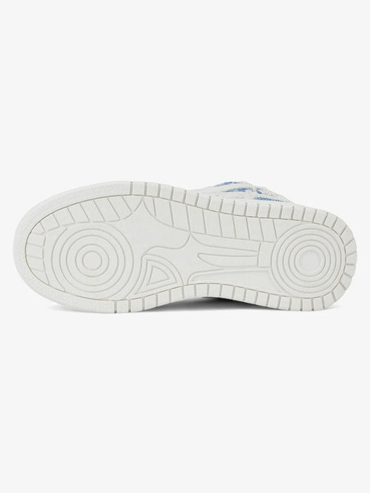 Zapatillas desteñidas de caña baja replica de supermade