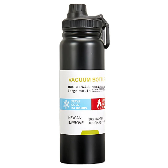Botella Deportiva Termo Acero Inoxidable para mantener frio y caliente 1000ml