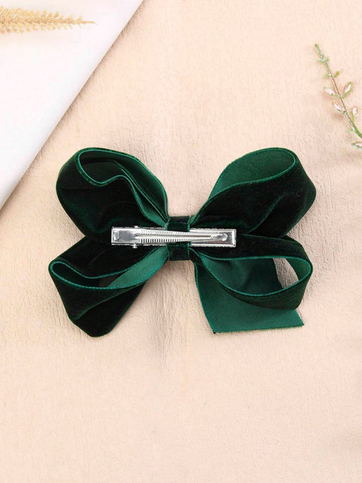 1 Pieza Horquilla Decorativa De Terciopelo De Otoño