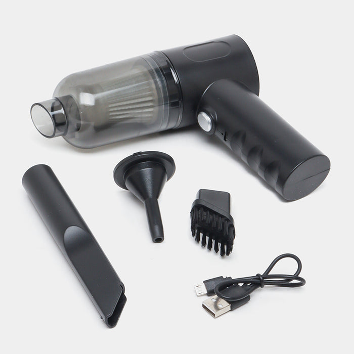 Aspiradora mini para coche 3 en 1 profesional AS-228 inalámbrica, recargable, 12 V.