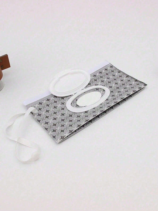 1pcs Bolso de mano portátil para toallitas húmedas, Envase para pañuelos