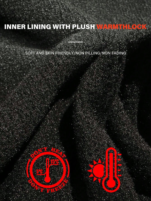 SHEIN 1 pieza Camiseta de manga larga con cuello redondo, forro térmico