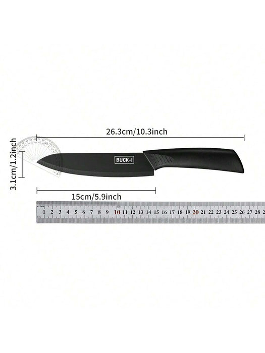 SHEIN 1 pieza Cuchillo de chef de acero inoxidable anti-oxidación