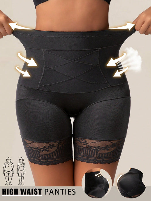 SHEIN 1 pieza Panty moldeador sin costuras de cintura alta