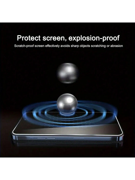 1pcs Protector de pantalla de vidrio templado de 9H de dureza para iPhone 14, PRO MAX