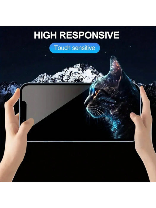 1pcs Protector de pantalla de vidrio templado de 9H de dureza para iPhone 14, PRO MAX