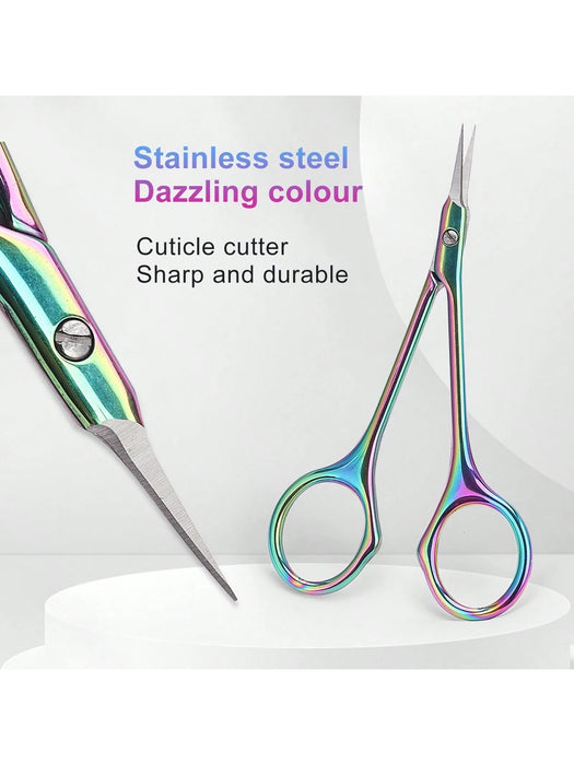 1 pieza removedor profesional de piel muerta, cortaúñas y corta-cutículas de acero inoxidable