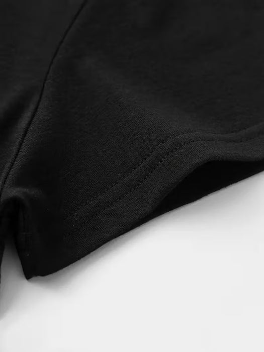 Camiseta de ajuste holgado con estampado de París para hombre