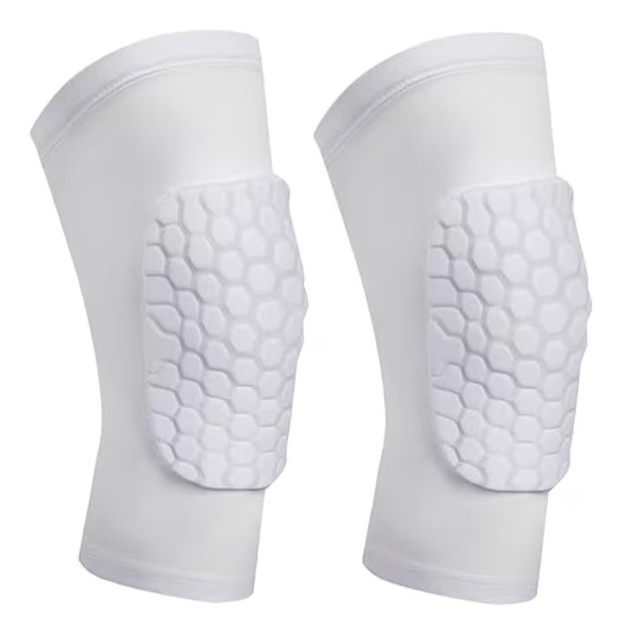 Rodilleras tipo panal de 2 pcs, unisex, adecuadas para deportes al aire libre otras actividades