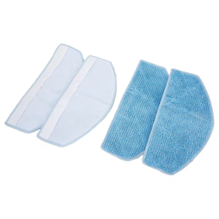 8pcs Paño de mopa lavable compatible con aspiradoras