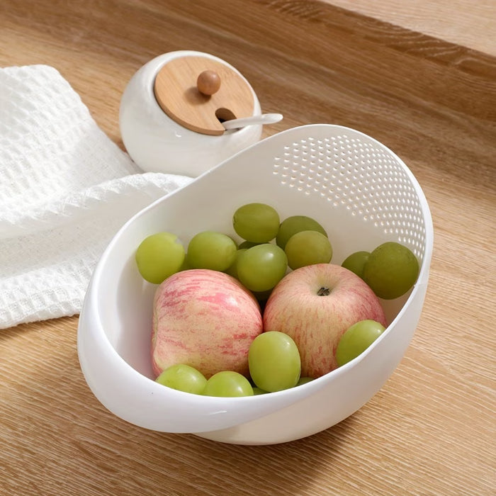 1pc Cesta Filtradora para Lavar Arroz, Tamiz Creativo para Lavar Arroz