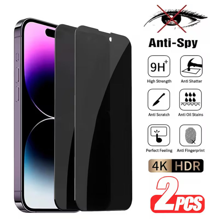 2 piezas de Película Protectora de Privacidad para iPhone 12 pro