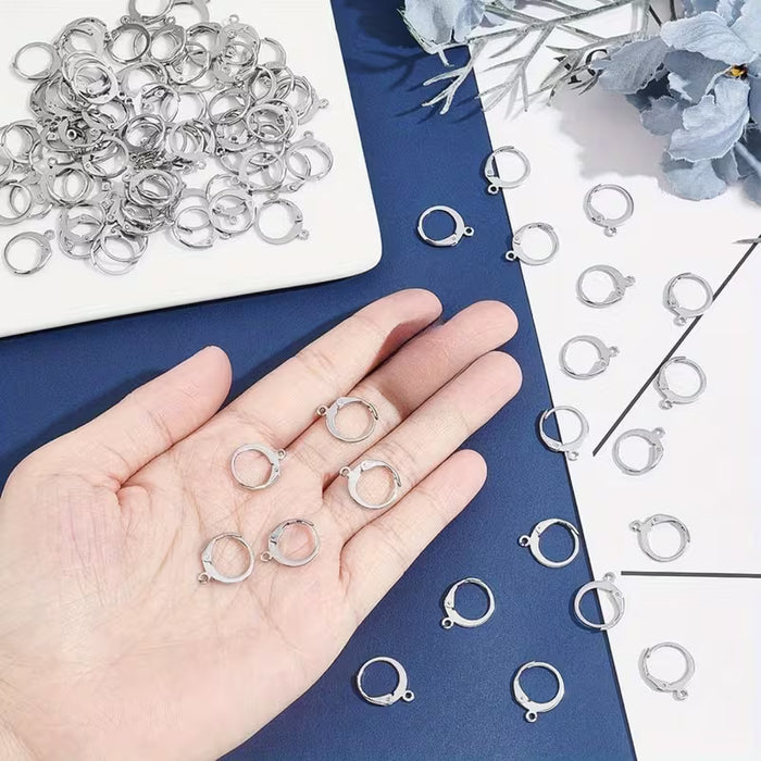 10pcs de  hebilla de joyería, adiciones de aretes