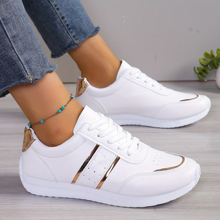 Zapatillas deportivas casuales de cordones para las cuatro estaciones
