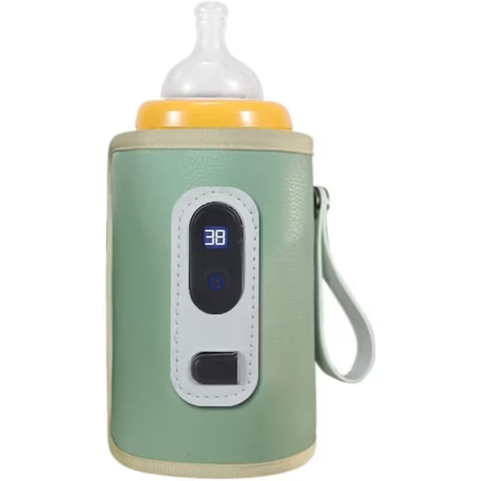 Calentador de Biberones Portátil, para Bebés con Pantalla LED