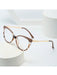 1cs de gafas sin graduación con montura de ojo de gato para mujer, accesorio casual diario - Quierox - Tienda Online