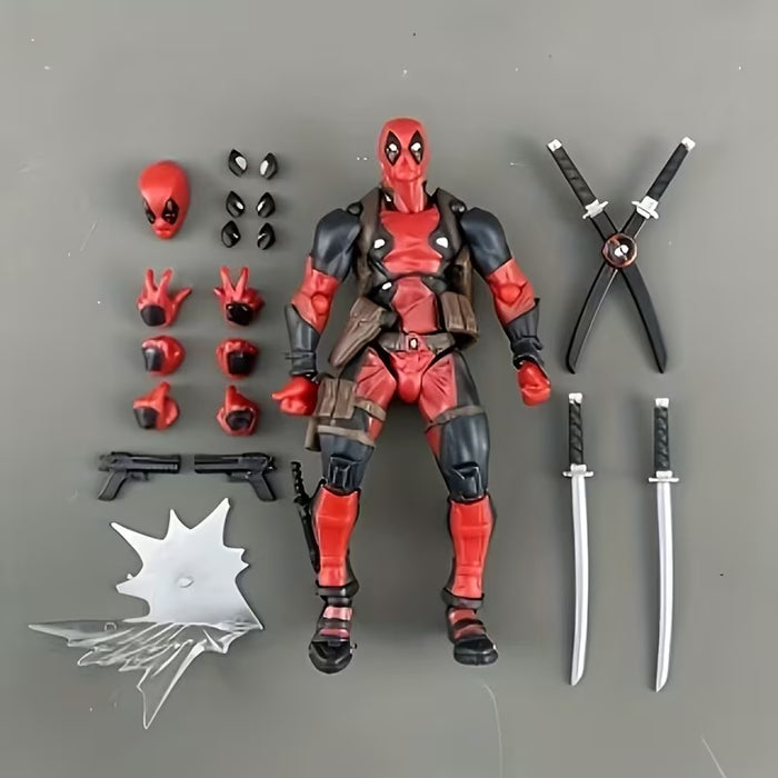 Figuras Coleccionables de Anime de Marvel Deadpool de PVC de 16 cm/6.3 pulgadas