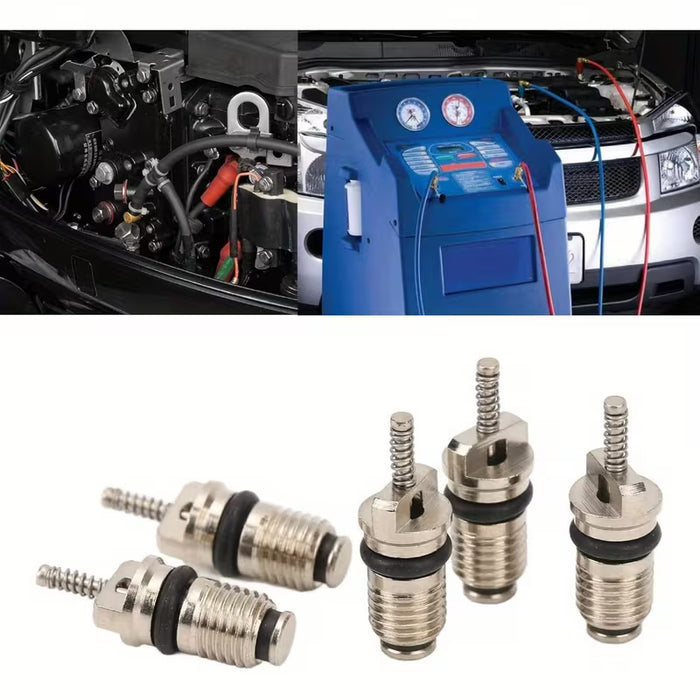 Paquete de 50 válvulas de latón de alta presión para aire acondicionado y refrigeración R134