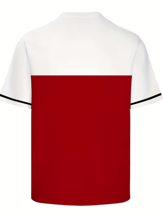 Camiseta de hombre con estampado 3D