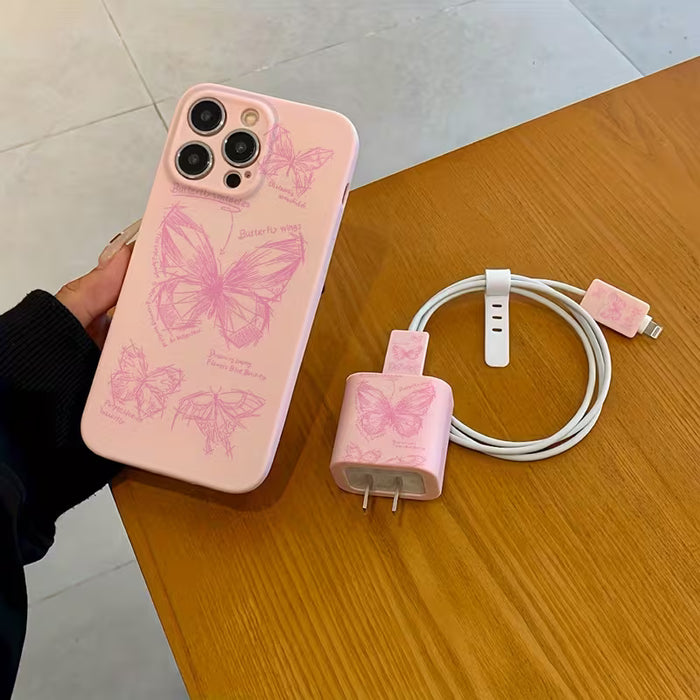 Funda para Teléfono - Juego de 5 piezas con un diseño de funda para iPhone 12 Pro Max