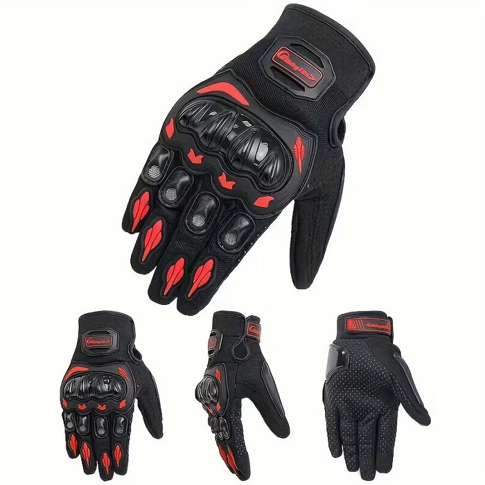 Guantes unisex con pantalla táctil Adecuados para motocicletas y bicicletas de montaña