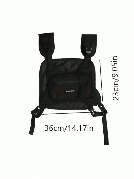 1PC Bolsa de chaleco de esquí, Bolsa de pecho deportiva, Chaleco de moda para hombres - Quierox - Tienda Online