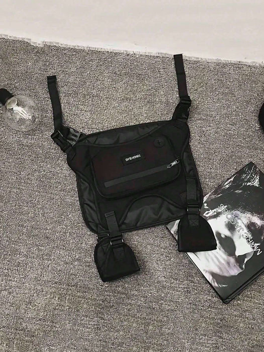 1PC Bolsa de chaleco de esquí, Bolsa de pecho deportiva, Chaleco de moda para hombres - Quierox - Tienda Online