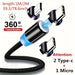 1pc Cable de carga magnético USB 3 en 1 universal - Quierox - Tienda Online