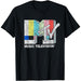 1pc Camiseta de verano casual con cuello redondo con logotipo de MTV para hombre - Quierox - Tienda Online