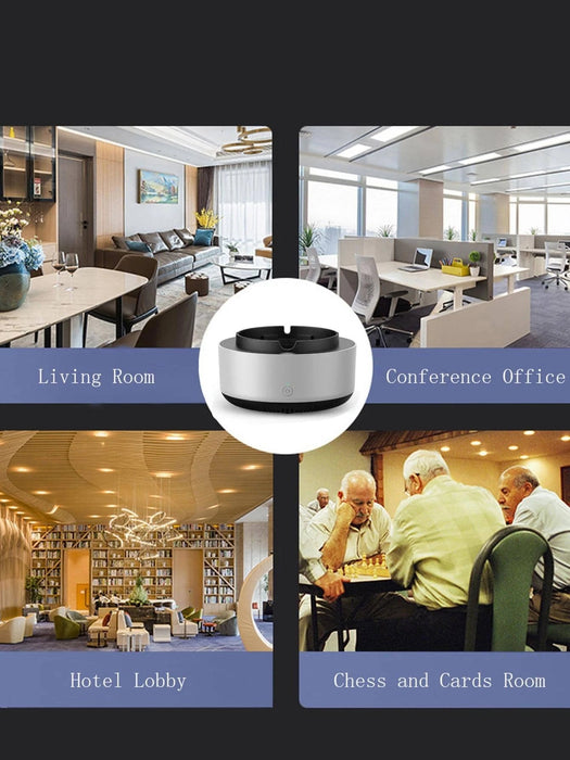 1PC Cenicero Purificador de Aire para Inhalar Olor a Tabaco - Quierox - Tienda Online