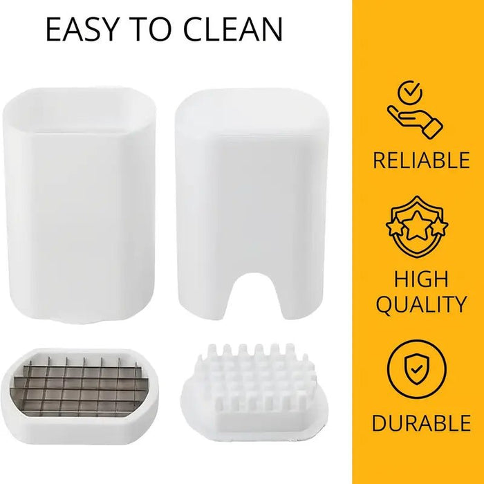 1pc Cortador de Papas Fritas, Picadora Manual de Verduras - Quierox - Tienda Online