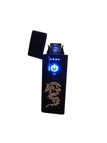 1pc Encendedor USB Recargable con Sensor Táctil Antiviento - Quierox - Tienda Online